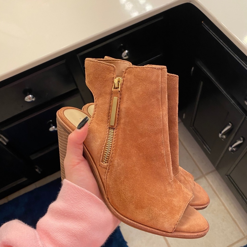 Gianni Bini Peep-Toe Booties